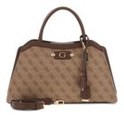 GUESS Lindsey Girlfriend Satchel Latte Logo GUESS Lindsey Girlfriend Satchel Latte Logo