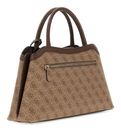 GUESS Lindsey Girlfriend Satchel Latte Logo GUESS Lindsey Girlfriend Satchel Latte Logo
