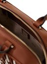 GUESS Kora Box Satchel Caramel