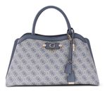 GUESS Lindsey Girlfriend Satchel Slate Logo GUESS Lindsey Girlfriend Satchel Slate Logo