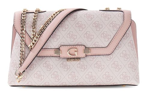GUESS Lindsey Convertible Xbody Flap Coal Logo