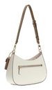 GUESS Noelle II Top Zip Shoulder Bag Cream White / Beige GUESS Noelle II Top Zip Shoulder Bag Cream White / Beige