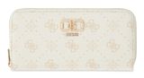 GUESS Emelie Logo SLG Zip Around Wallet L White Logo GUESS Emelie Logo SLG Zip Around Wallet L White Logo