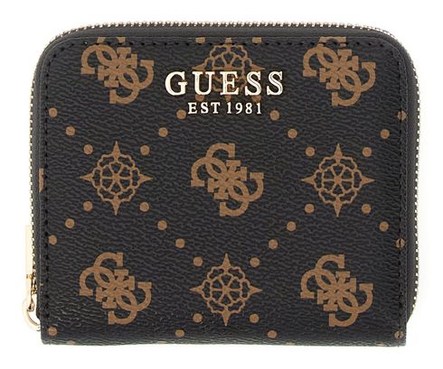 GUESS Emelie Logo SLG Zip Around S Espresso Logo GUESS Emelie Logo SLG Zip Around S Espresso Logo