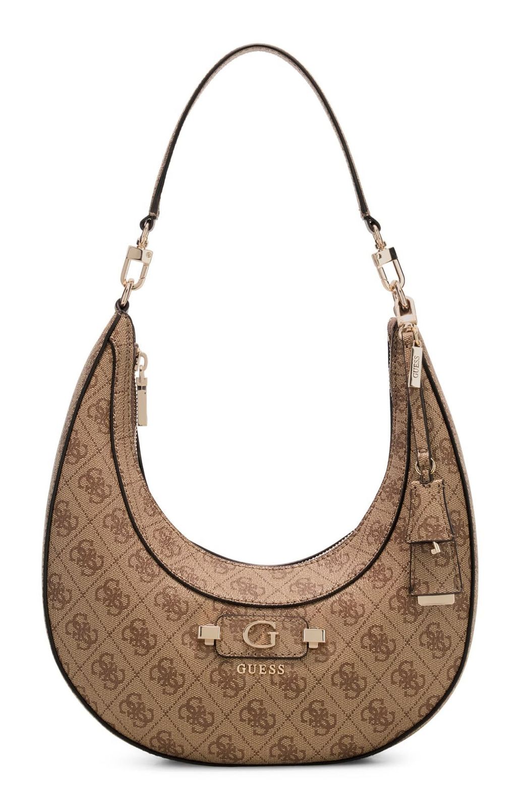 GUESS Lindsey Hobo Latte Logo