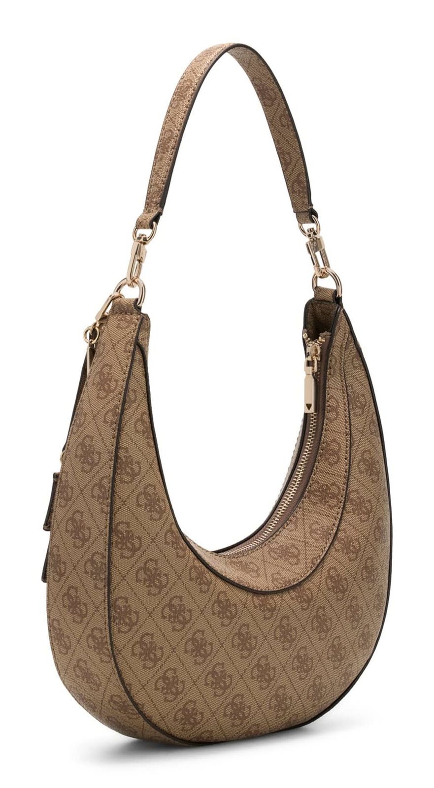 GUESS Lindsey Hobo Latte Logo GUESS Lindsey Hobo Latte Logo