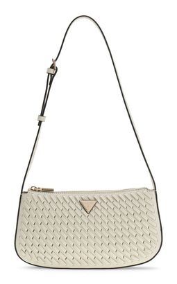 GUESS Kora Shoulder Bag Cream White