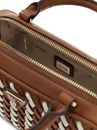 GUESS Kora Mini Box Satchel Caramel