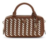 GUESS Kora Mini Box Satchel Caramel