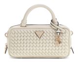 GUESS Kora Mini Box Satchel Cream White