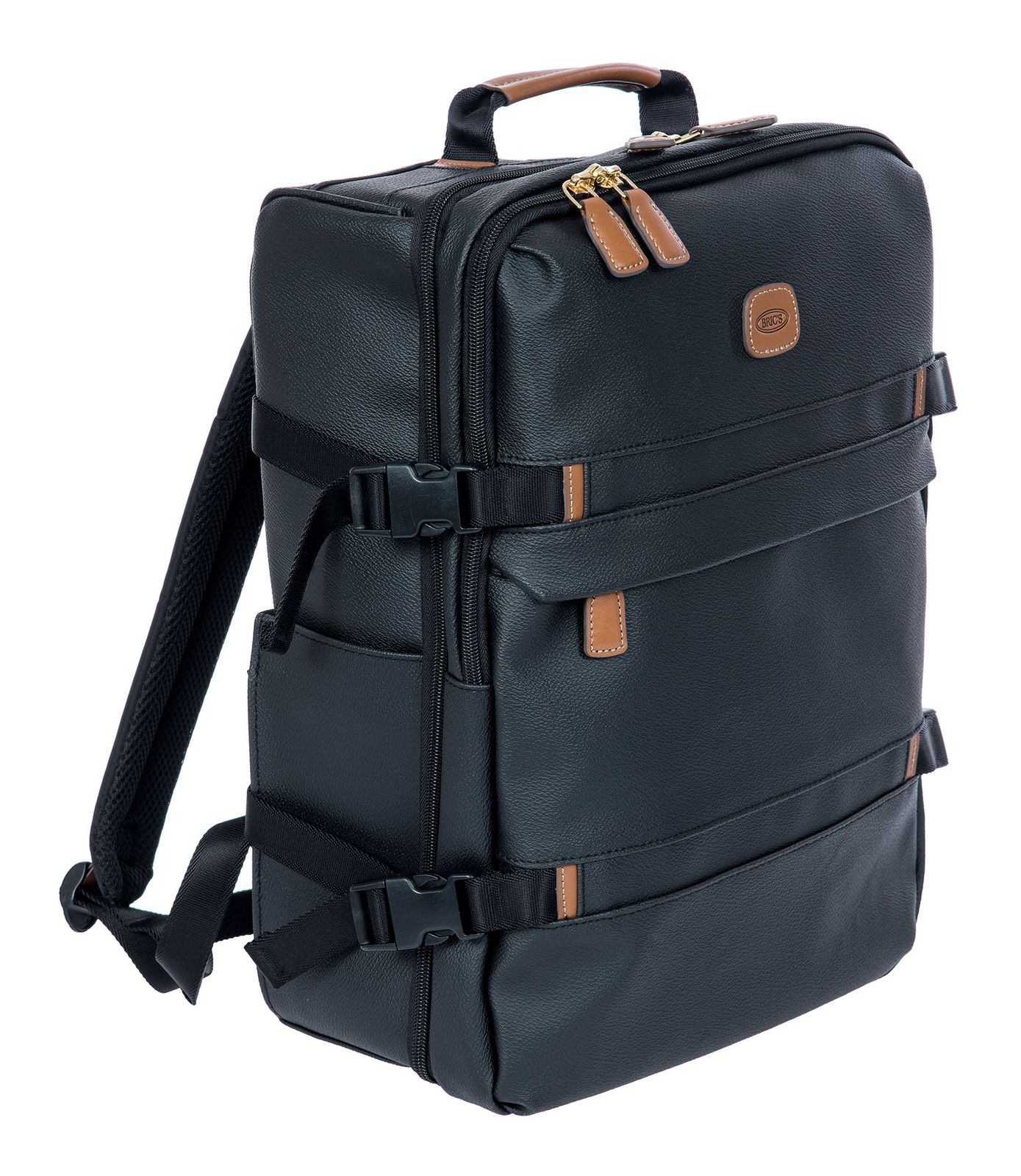 BRIC'S Firenze Underseat Backpack Black BRIC'S Firenze Underseat Backpack Black