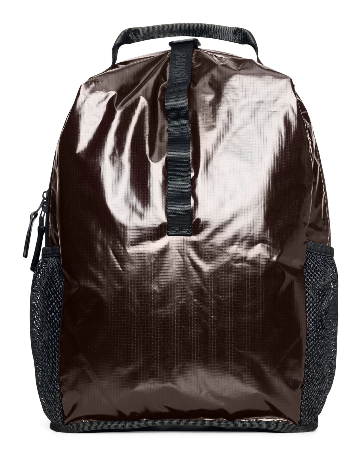 RAINS Sibu Clip Front Backpack Bark