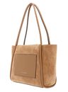 KARL LAGERFELD Le Ballet K / Autograph Patch Tote Suede M Caramel KARL LAGERFELD Le Ballet K / Autograph Patch Tote Suede M Caramel