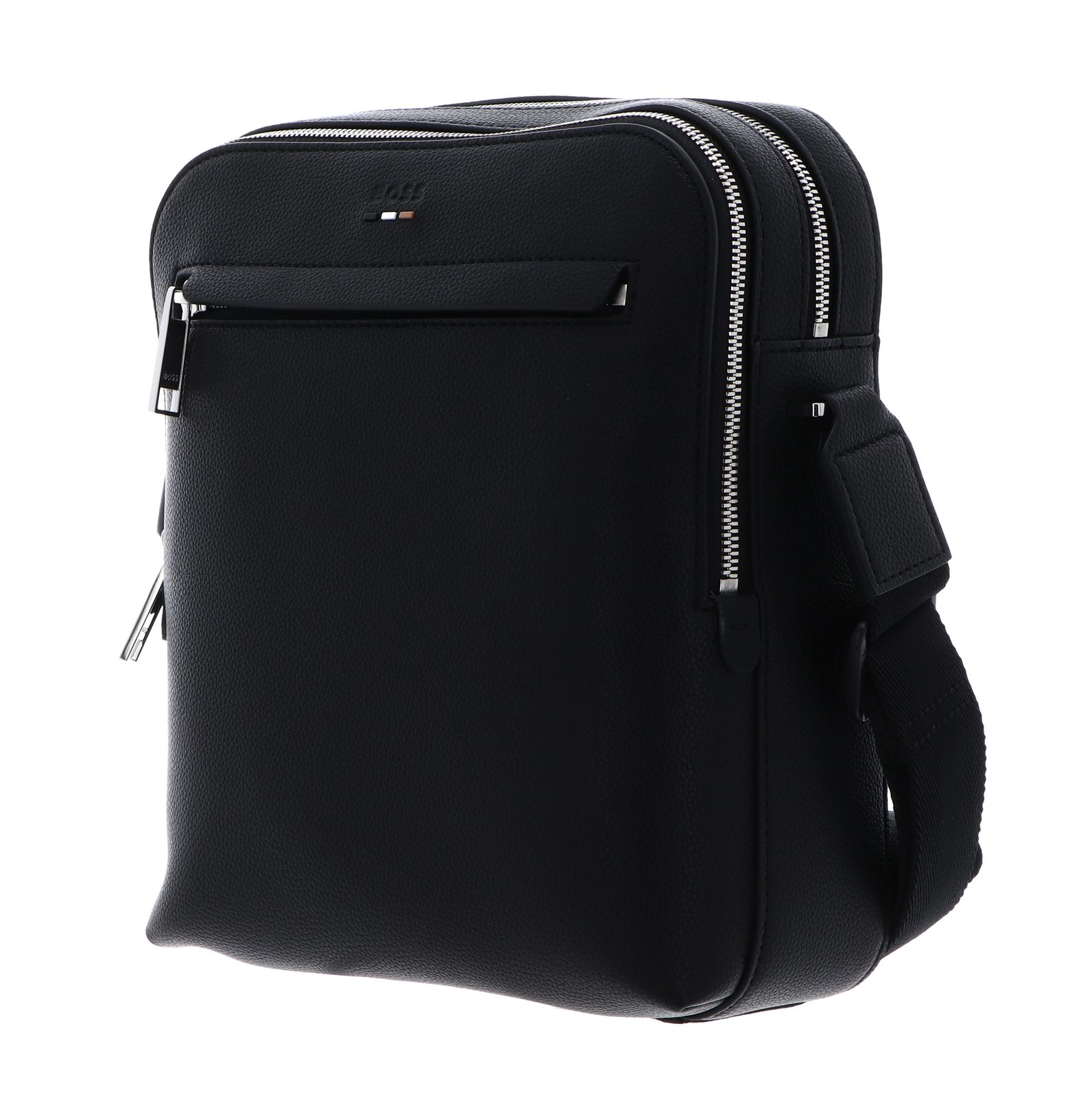 BOSS Ray Big Zip Reporter Black BOSS Ray Big Zip Reporter Black