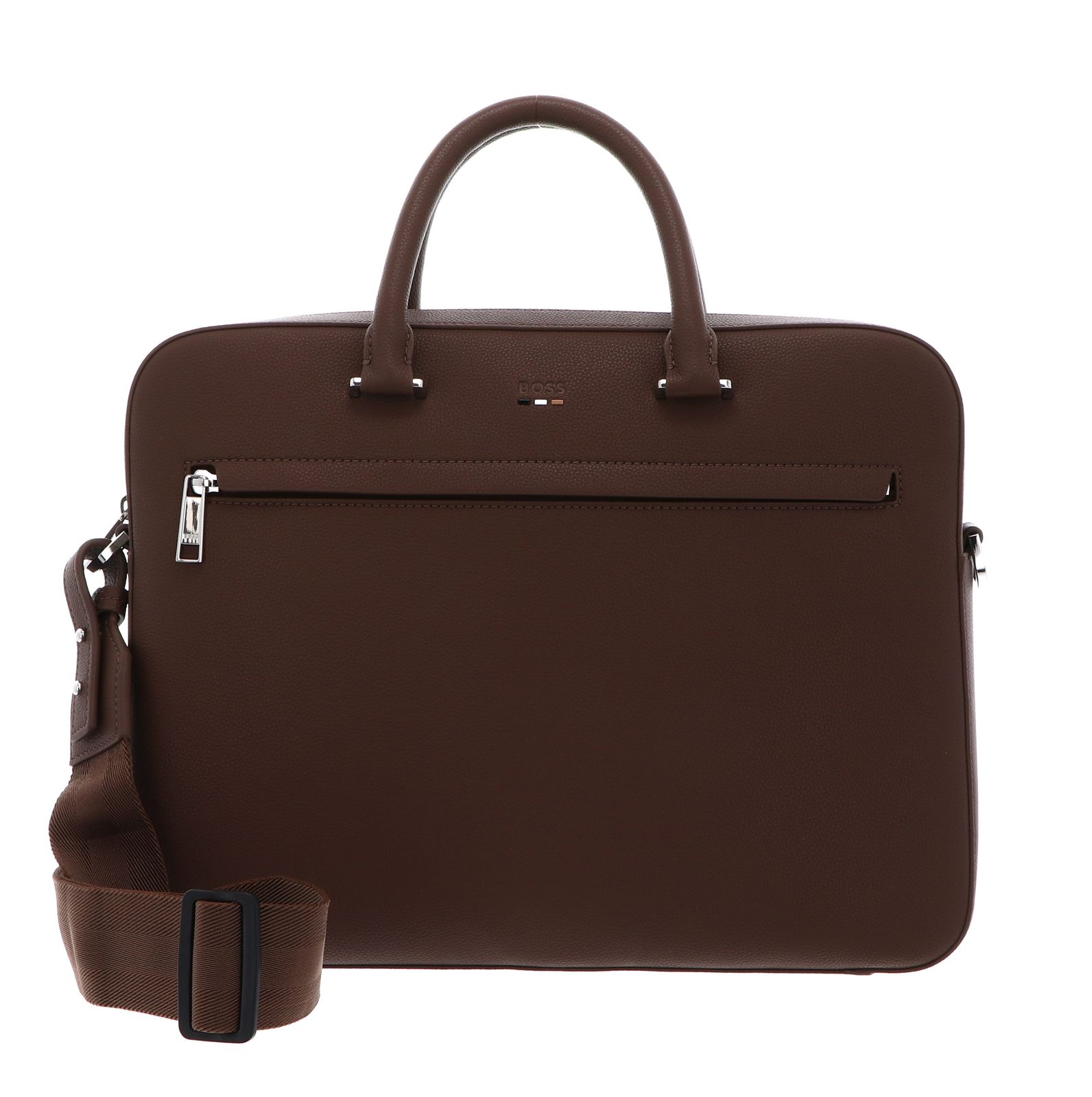 BOSS Ray Document Case Medium Brown