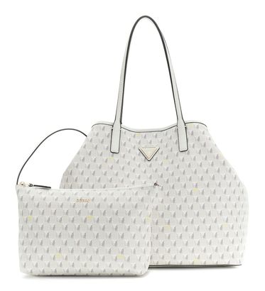 GUESS G Wave II Travel 2 In 1 Trolley Tote L Stone Logo