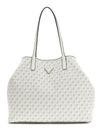 GUESS G Wave II Travel 2 In 1 Trolley Tote L Stone Logo