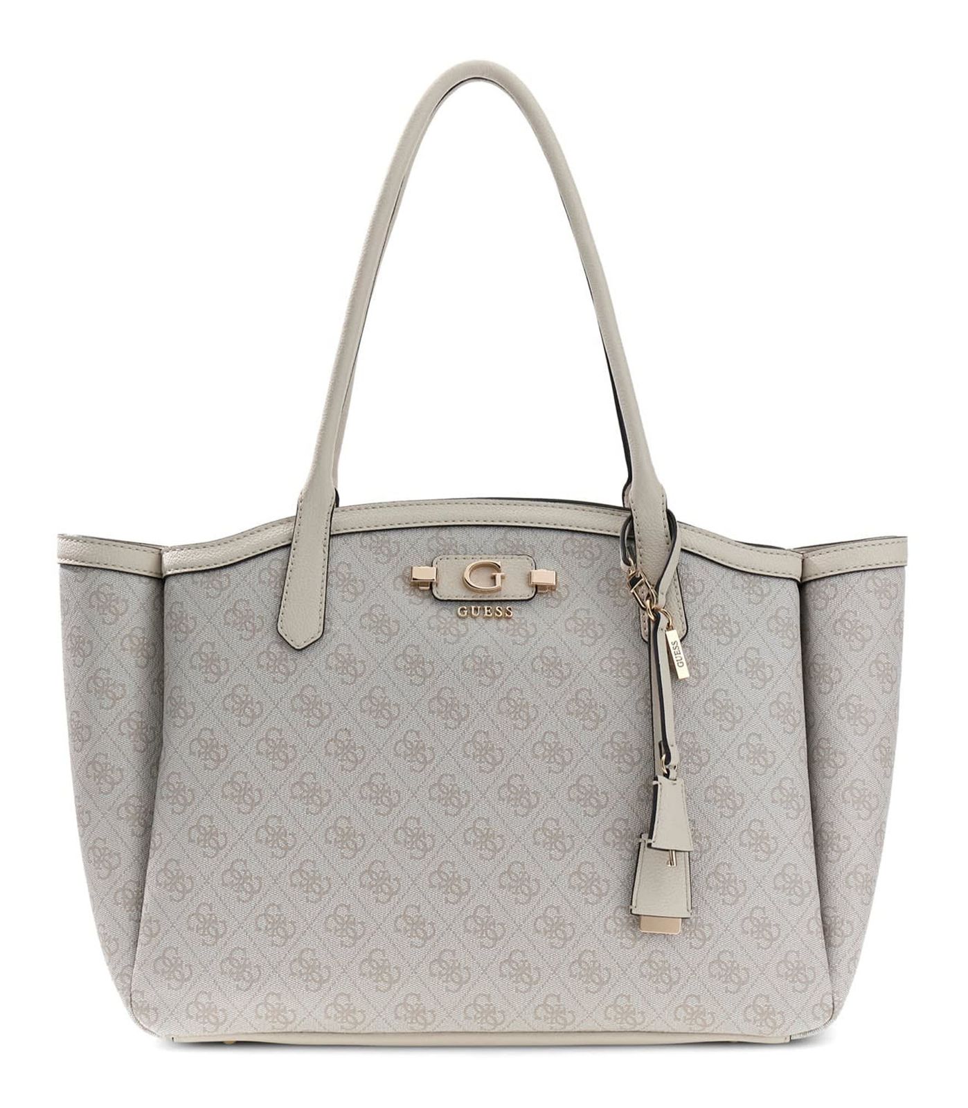 GUESS Lindsey Tote Bone Logo