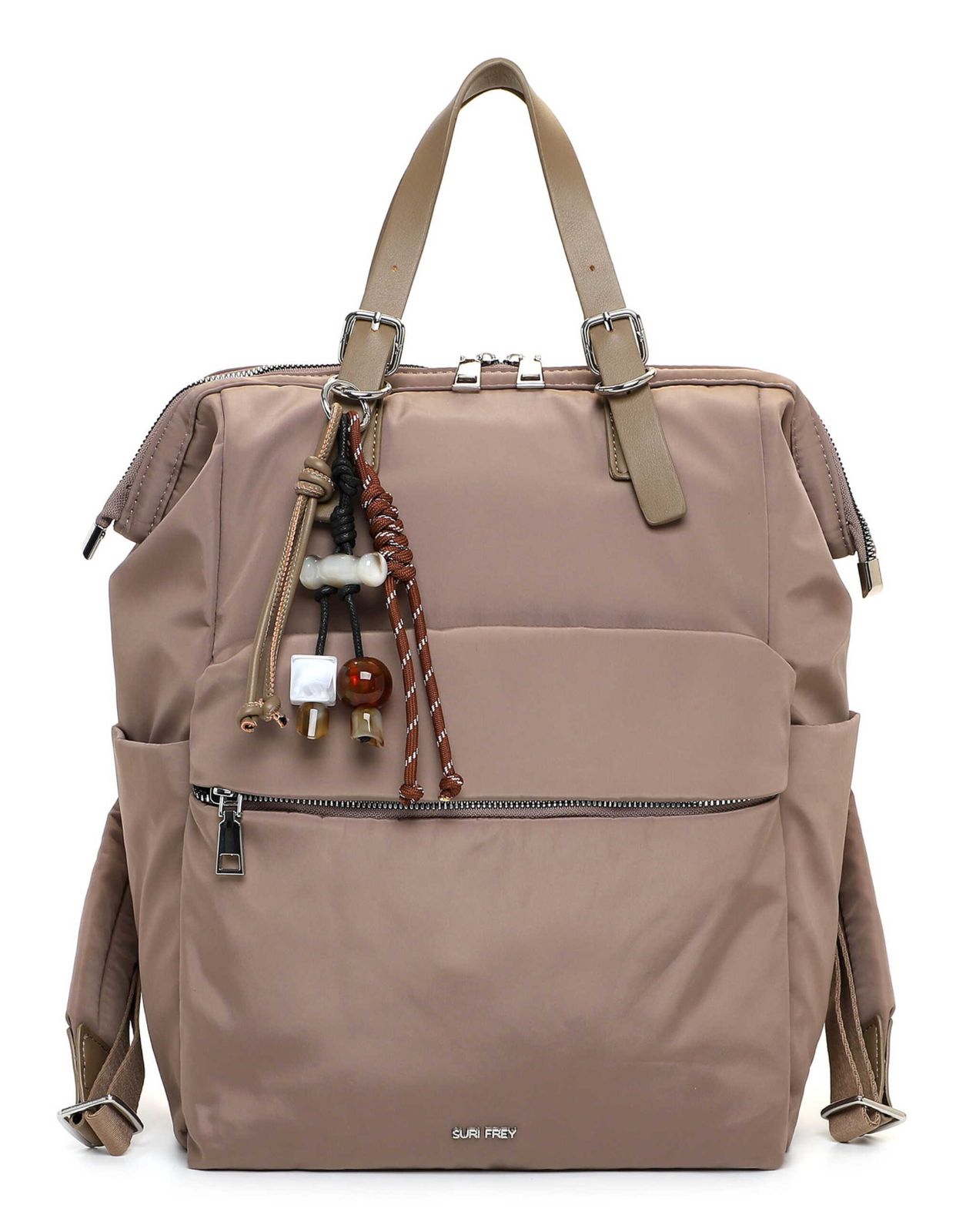SURI FREY Sandey Cityrucksack L Taupe