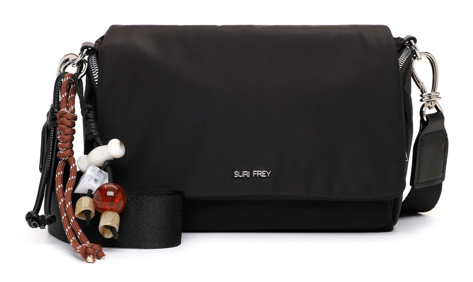 SURI FREY Sandey Handbag with Flap M Black