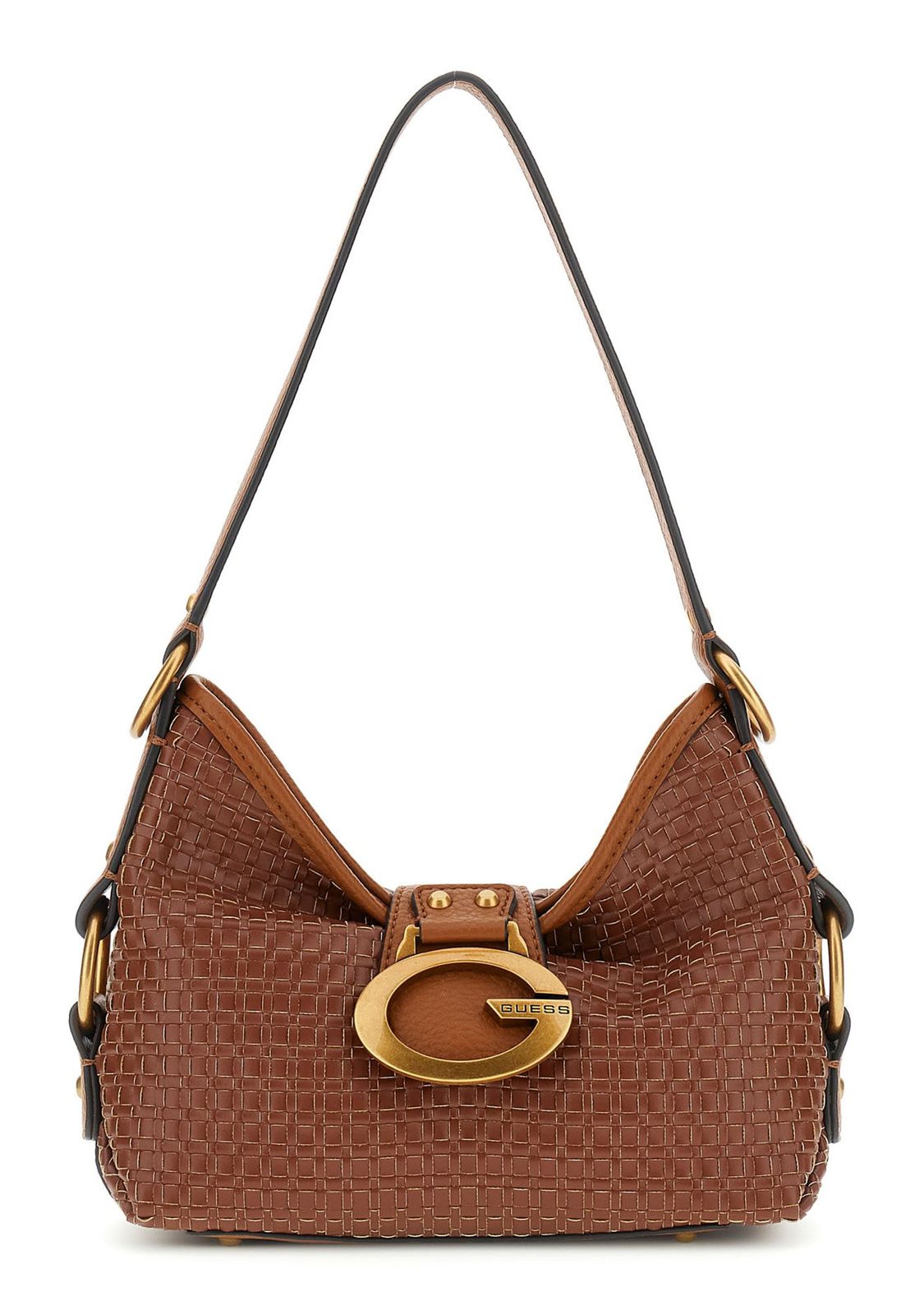 GUESS Camden Mini Shoulder Bag S Cognac