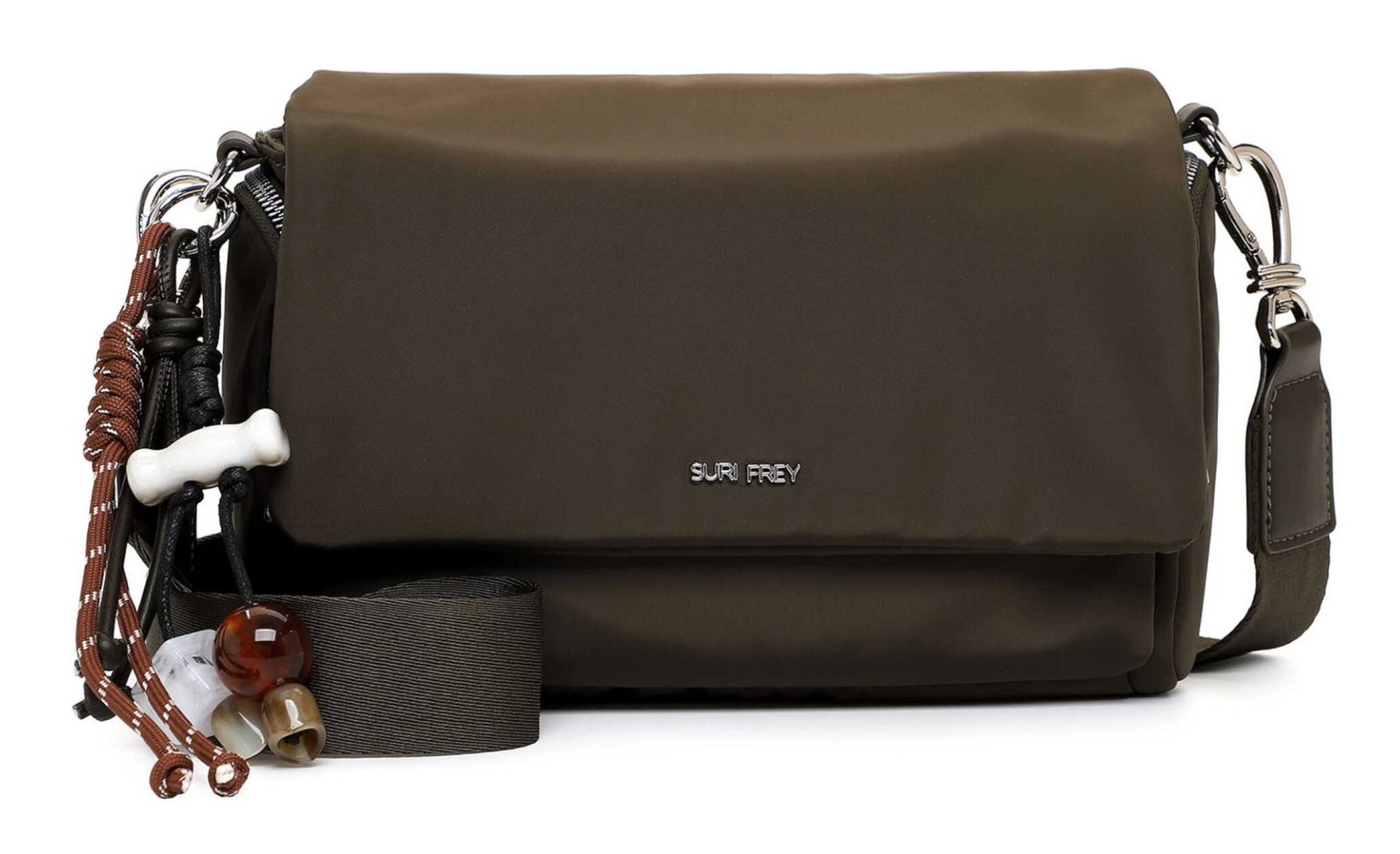 SURI FREY Sandey Handbag with Flap M Oliv