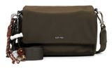 SURI FREY Sandey Handbag with Flap M Oliv SURI FREY Sandey Handbag with Flap M Oliv