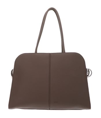 BOSS Clarice Tote Bag Brown Overflow