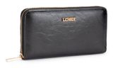 L.CREDI Sohanni Zip Around Wallet M Black