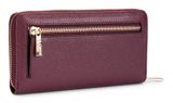 L.CREDI Perla Zip Around Wallet Cherry Shade