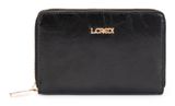 L.CREDI Sohanni Zip Around Wallet S Black