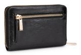 L.CREDI Sohanni Zip Around Wallet S Black
