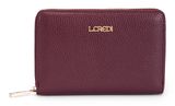 L.CREDI Perla Zip Around Wallet S Cherry Shade L.CREDI Perla Zip Around Wallet S Cherry Shade