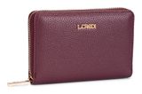 L.CREDI Perla Zip Around Wallet S Cherry Shade L.CREDI Perla Zip Around Wallet S Cherry Shade