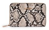L.CREDI Perla Zip Around Wallet L Dusty