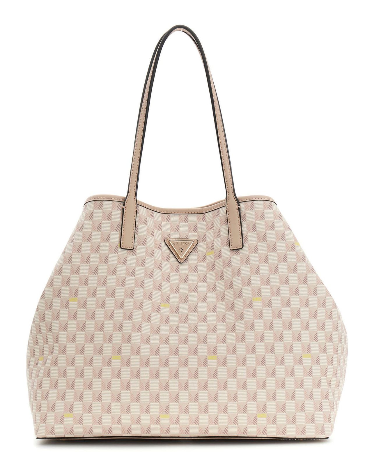 GUESS G Wave II Travel 2 In 1 Trolley Tote L Blush Logo GUESS G Wave II Travel 2 In 1 Trolley Tote L Blush Logo