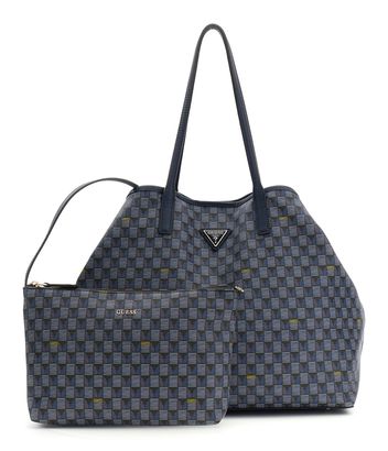 GUESS G Wave II Travel 2 In 1 Trolley Tote L Blue Logo GUESS G Wave II Travel 2 In 1 Trolley Tote L Blue Logo