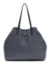 GUESS G Wave II Travel 2 In 1 Trolley Tote L Blue Logo GUESS G Wave II Travel 2 In 1 Trolley Tote L Blue Logo