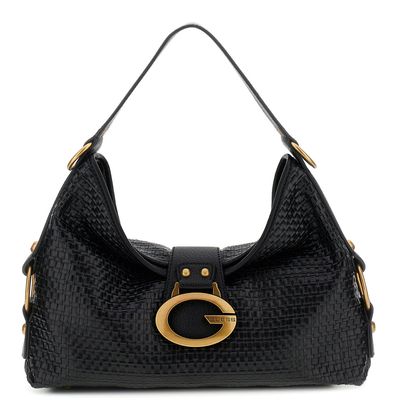 GUESS Camden Shoulder Bag Black GUESS Camden Shoulder Bag Black