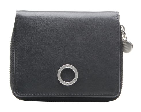 Esquire Athena Zip Around Wallet Black Esquire Athena Zip Around Wallet Black