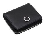 Esquire Athena Zip Around Wallet Black