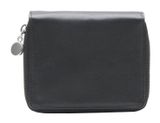 Esquire Athena Zip Around Wallet Black