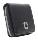 Esquire Athena Zip Around Wallet Black