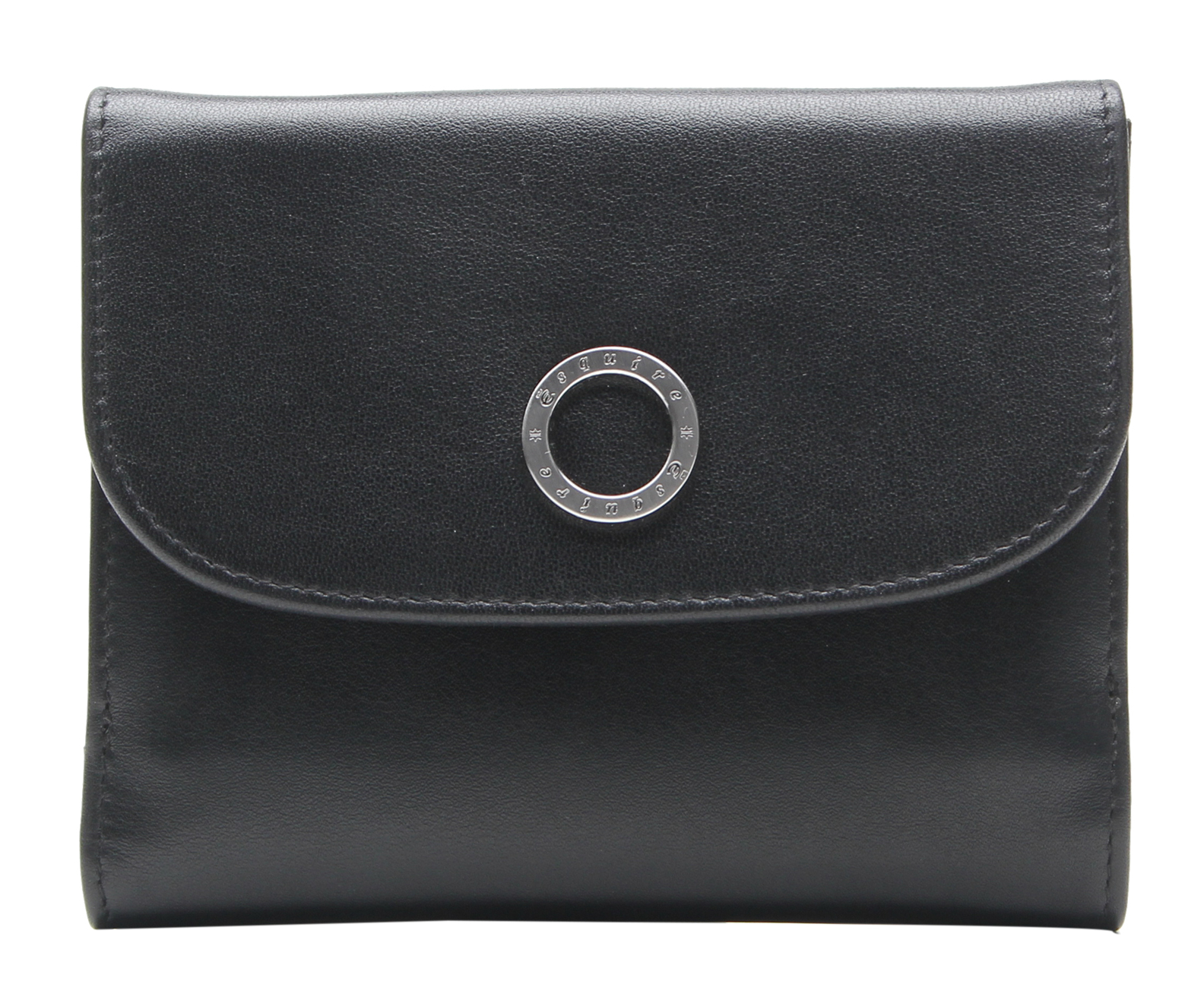 Esquire Athena Lady Clip Wallet Black