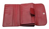 Esquire Athena Lady Flap Wallet Red