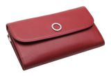 Esquire Athena Lady Flap Wallet Red