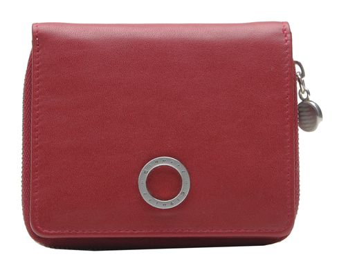 Esquire Athena Zip Around Wallet Red Esquire Athena Zip Around Wallet Red