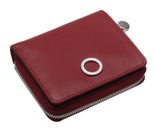 Esquire Athena Zip Around Wallet Red Esquire Athena Zip Around Wallet Red