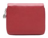 Esquire Athena Zip Around Wallet Red Esquire Athena Zip Around Wallet Red