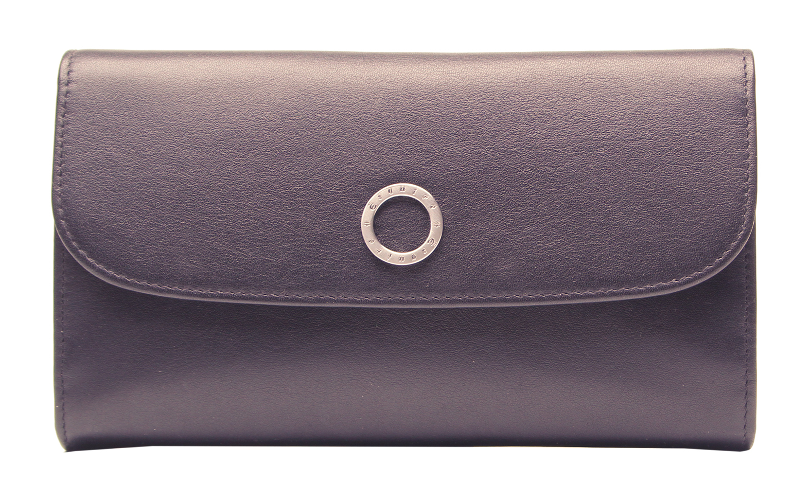Esquire Athena Lady Flap Wallet Black